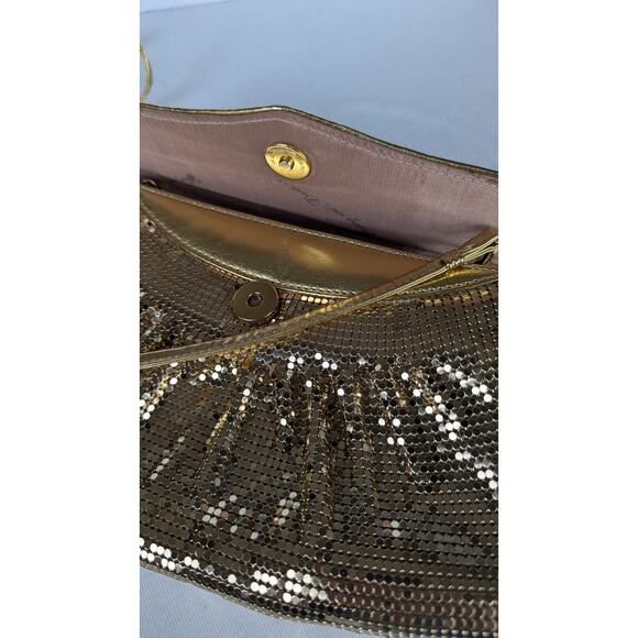 Vtge Whiting and Davis 2pc set convertible purse and money/makeup bag Purse EUC - Picture 10 of 14